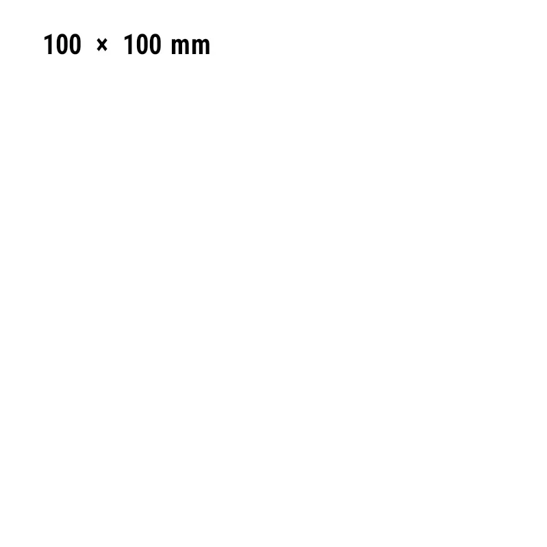 ZPL preview: Label 100 × 100 mm
