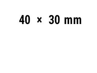ZPL preview: Label 40 × 30 mm
