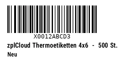 ZPL preview: Amazon FBA labels: FNSKU, box and pallet labels explained