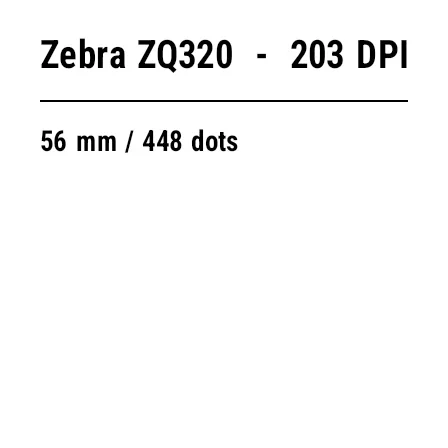 ZPL preview: Zebra ZQ320: ZPL guide