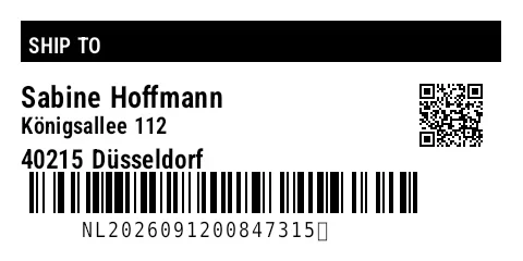 Preview of Address Label