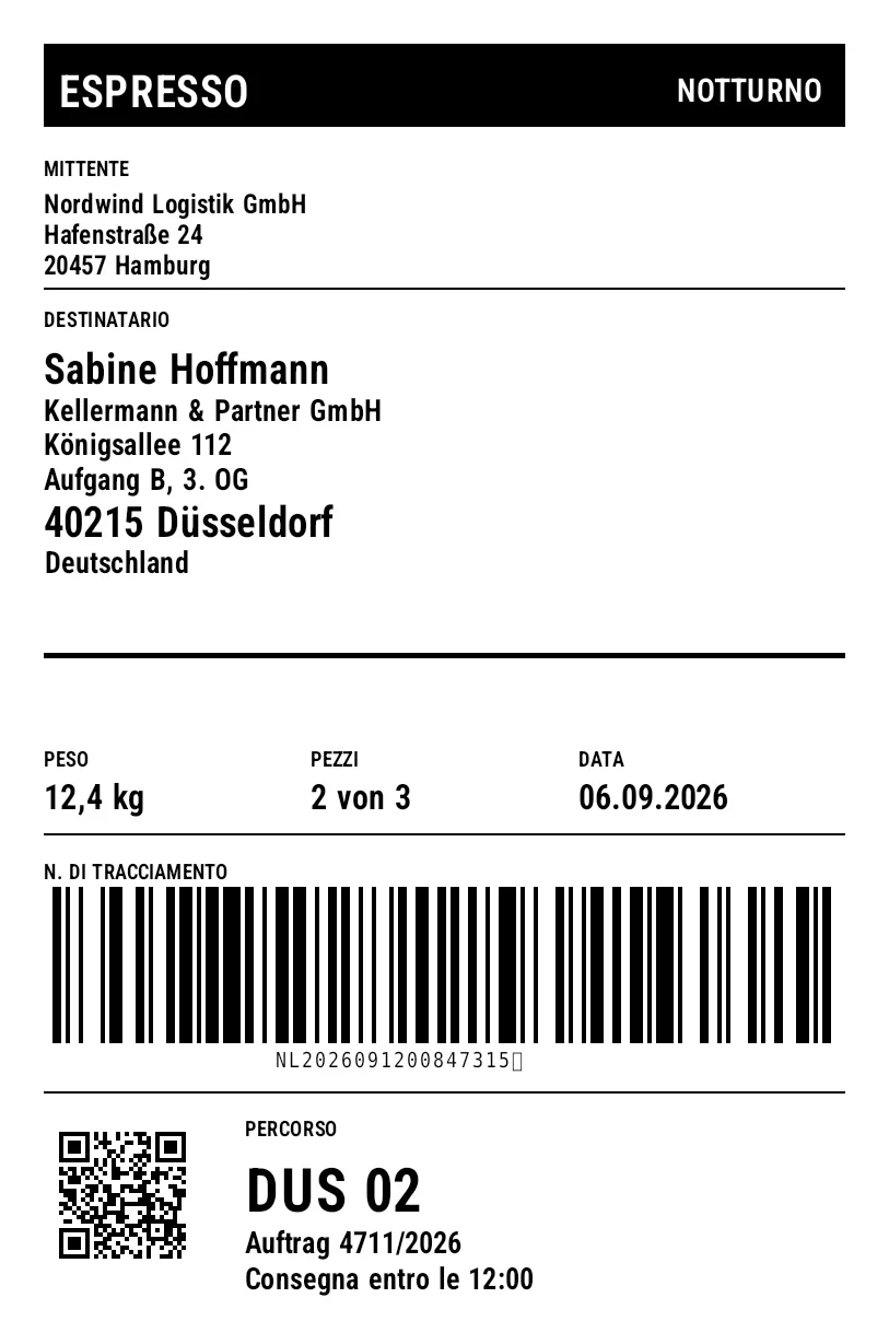 Anteprima di Modello FedEx