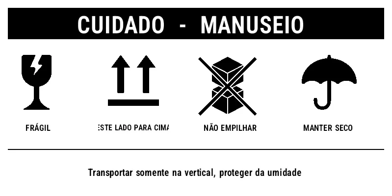 Prévia de Série de etiquetas de manuseio