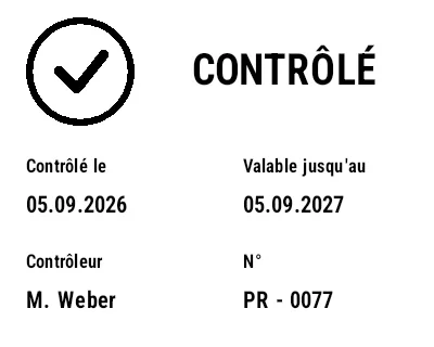 Aperçu de Vignette de contrôle / étalonnage